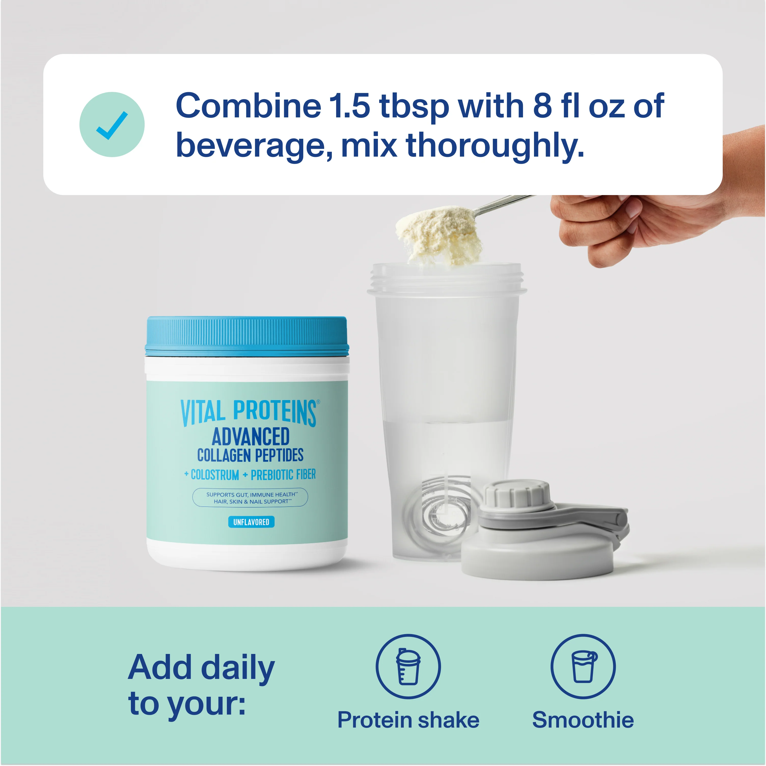 Advanced Collagen Peptides + Colostrum + Prebiotic Fiber - Image 5